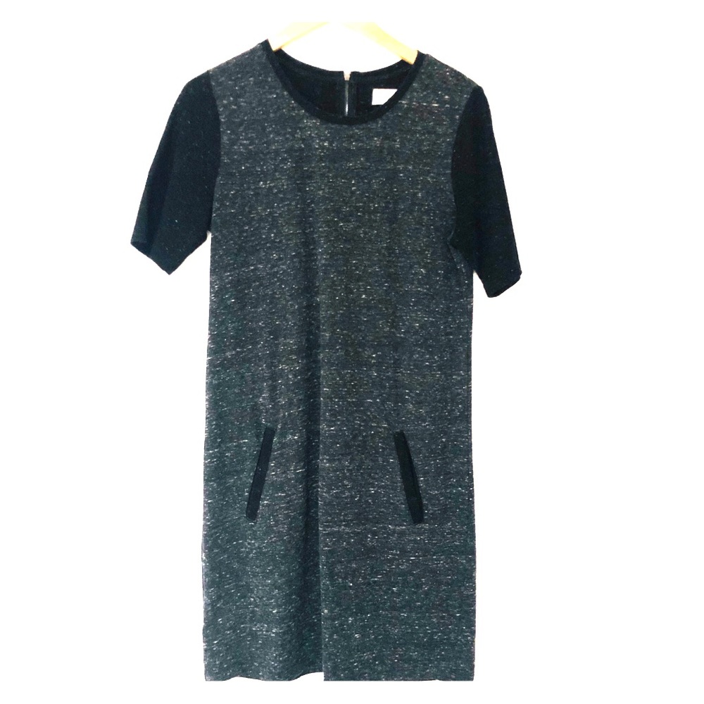 Lou & Grey Heathered Sweatshirt Dress